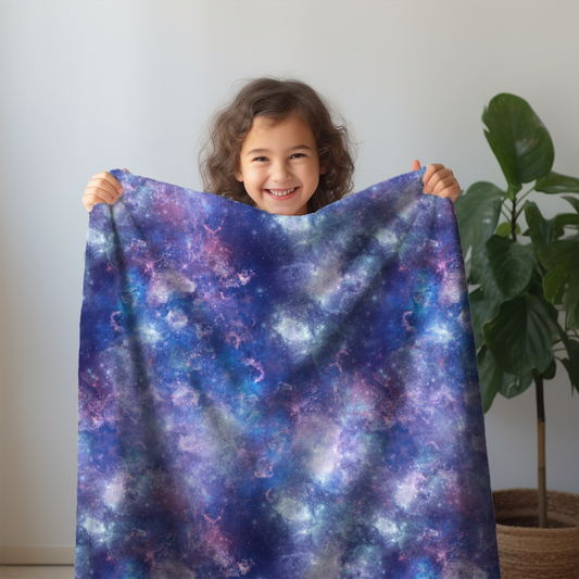 IN STOCK | Minky Blanket - Galaxy