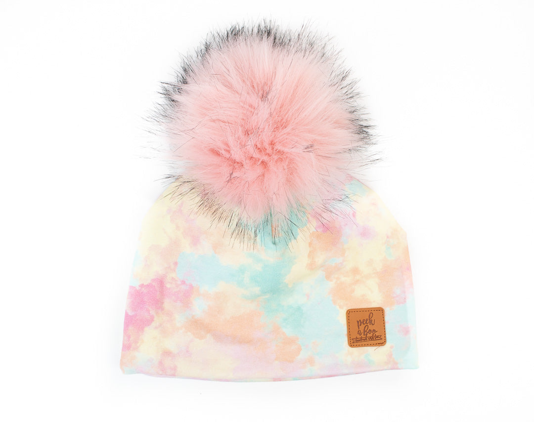 Adult - 3 Season Toque Rainbow Tie-Dye