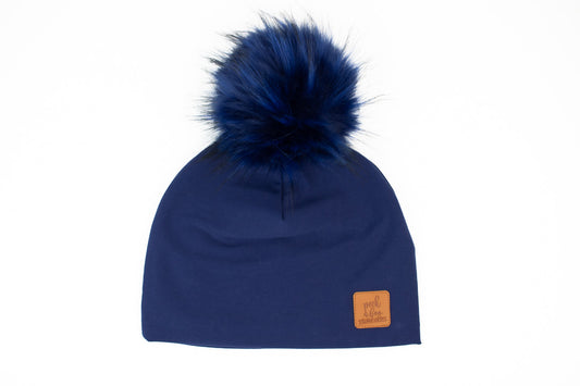 Adult - 3 Season Toque Dark blue