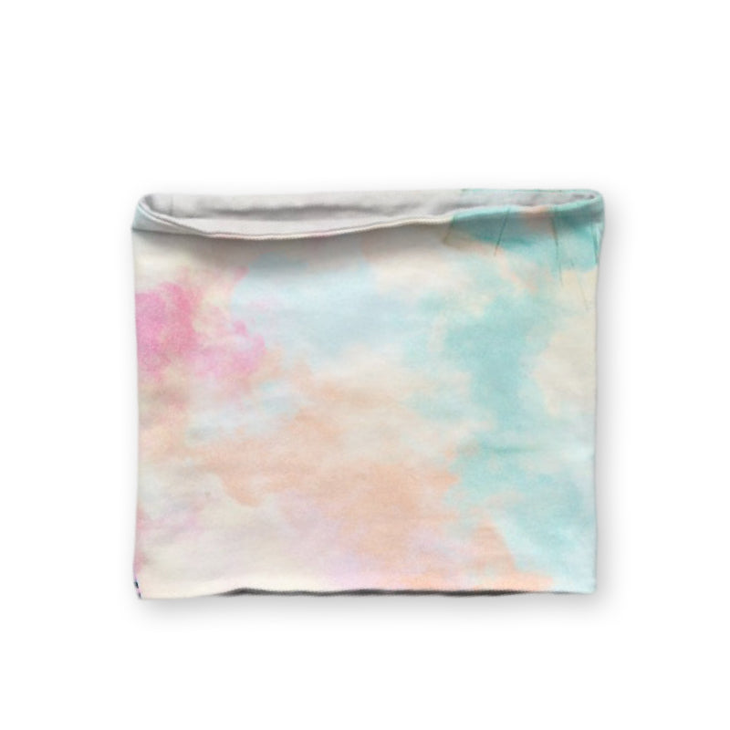 Adult | Fleece neck warmer Rainbow Tie-Dye